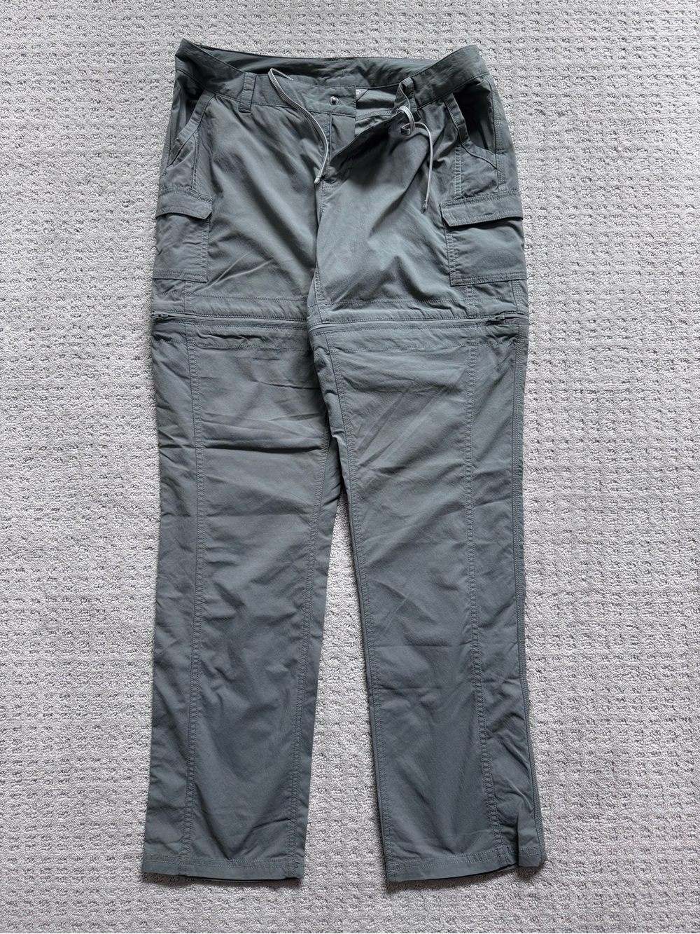 The North Face Women’s Transition Gray Track Pants with Cargo Pockets